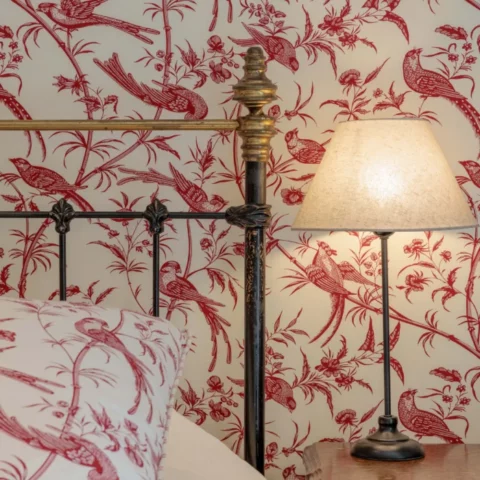 Décoration chambre hôtel Diderot Chinon