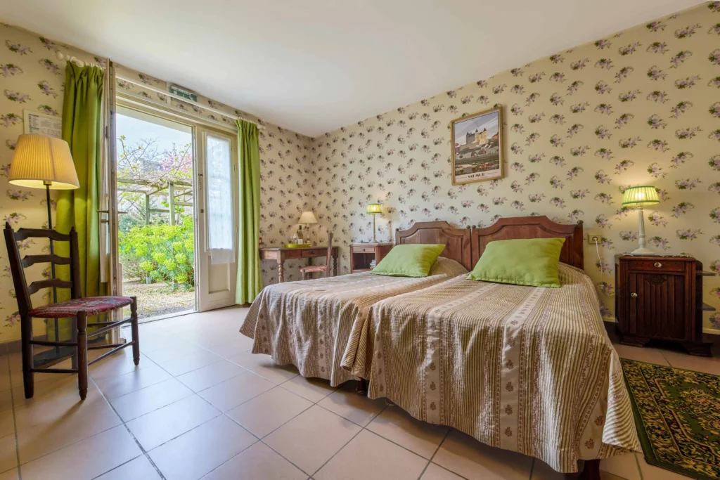 Chambre Cosy hôtel Diderot Chinon