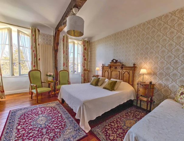 Chambre de Maître hôtel Diderot Chinon