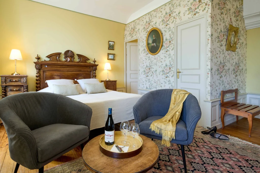 Chambre de Maître hôtel Diderot Chinon