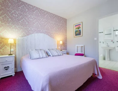 Chambre Douillette hôtel Diderot Chinon