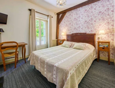 Chambre Douillette hôtel Diderot Chinon
