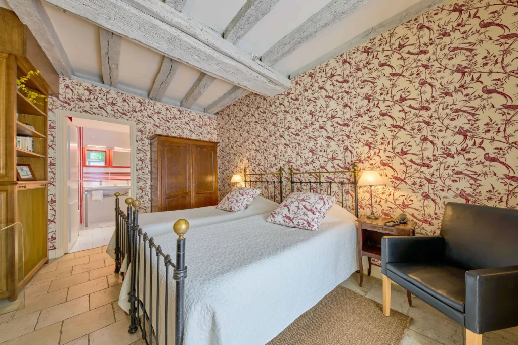 Chambre Tradition hôtel Diderot Chinon