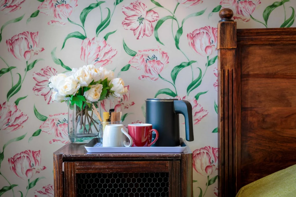 Plateau accueil hôtel Diderot Chinon